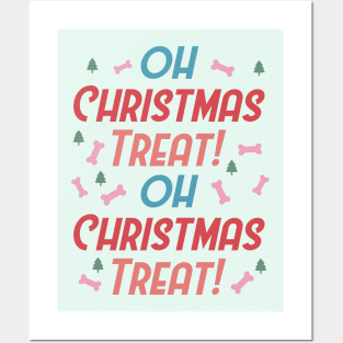 Oh Christmas Treat - Merry Dogmas Posters and Art